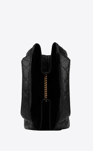 MAXI SHOPPING BAG ICARE IN PELLE DI AGNELLO TRAPUNTATA